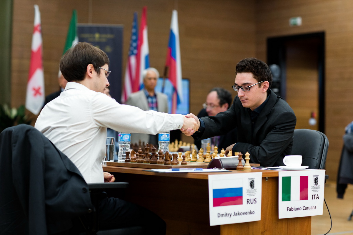 Nakamura With Black Defeats Dominguez, So Overcomes Caruana 